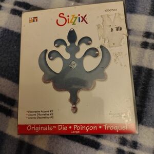Sizzix Originals Die Decorative Accent in Black